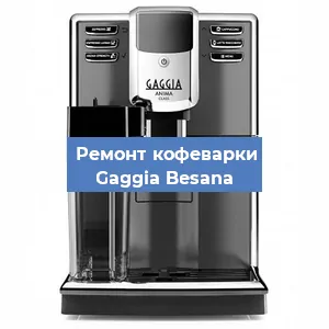 Чистка кофемашины Gaggia Besana от кофейных масел в Нижнем Новгороде